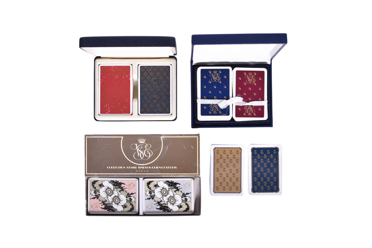 2133 - Eight Venice Simplon Orient Express Railroad Playing Card Decks thumbnail