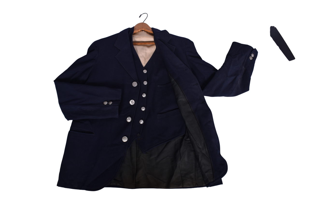 2205 - 1931 Northern Pacific Railway Conductor / Trainman Uniform Jacket and Vest with Pullman Hanger thumbnail