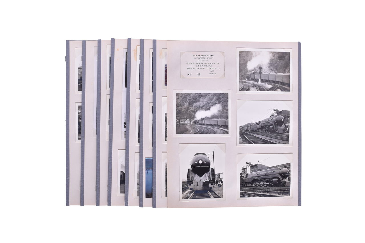 2220 - 58 Photos of Norfolk and Western Steam in 1959 & 1960- Including 611 Safari in Steam thumbnail