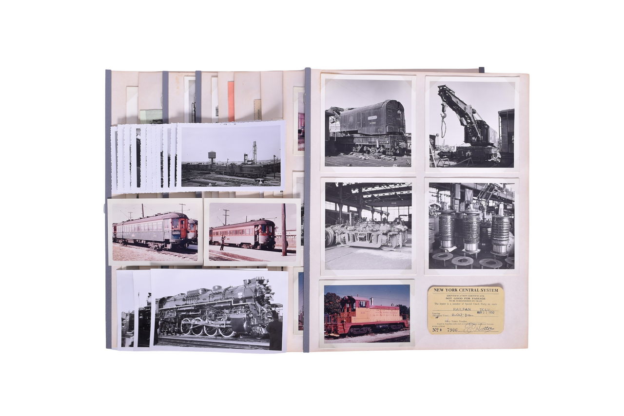 2226 - 69 Chicago Area Railfan Photos - Chicago Railroad Fair, Grand Trunk Steam, South Shore, New York Central thumbnail