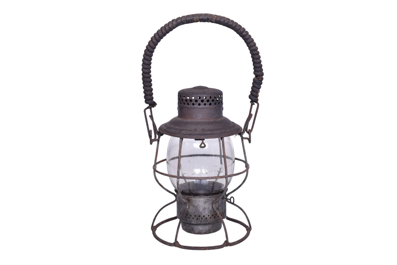 2268 - Adlake Reliable Louisville and Nashville Railroad Lantern with Clear Cast Globe thumbnail