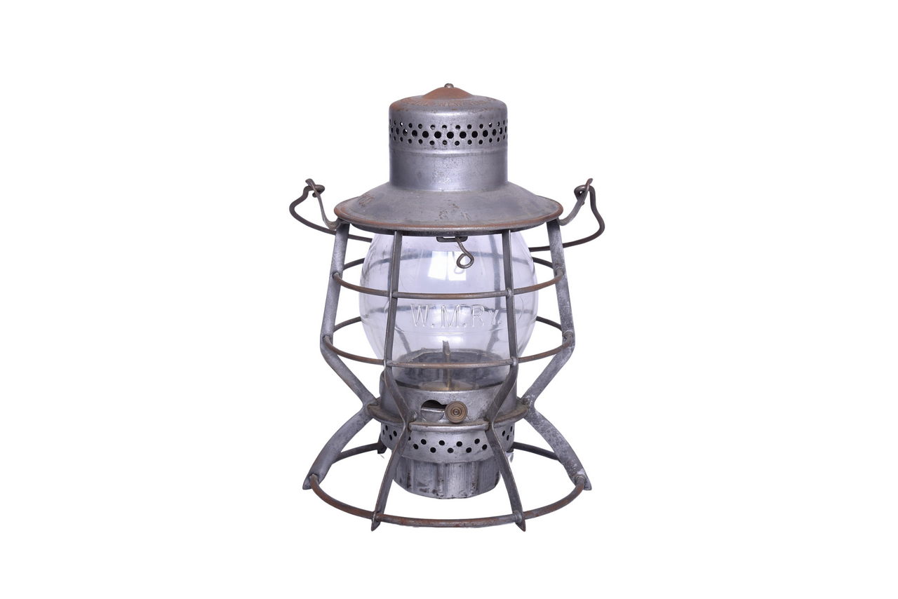 2416 - Dressel Western Maryland Railway Railroad Lantern with Clear Cast Globe thumbnail