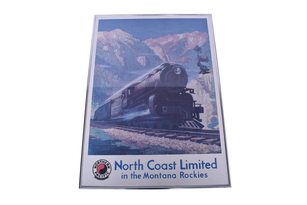 2427 - Reproduction Northern Pacific North Coast Limited - Montana Rockies Travel Poster thumbnail