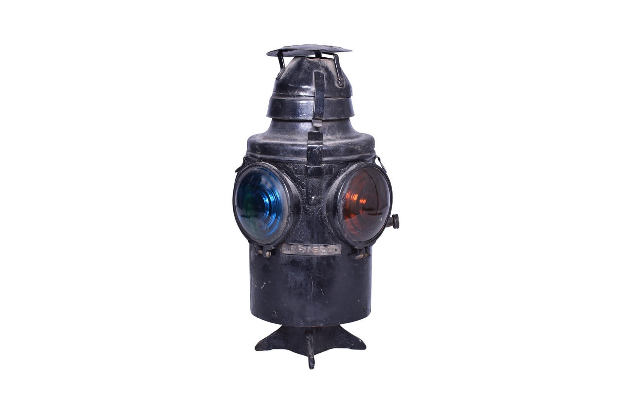 2452 - Handlan St. Louis and San Francisco/Frisco Railroad Switch Lamp thumbnail