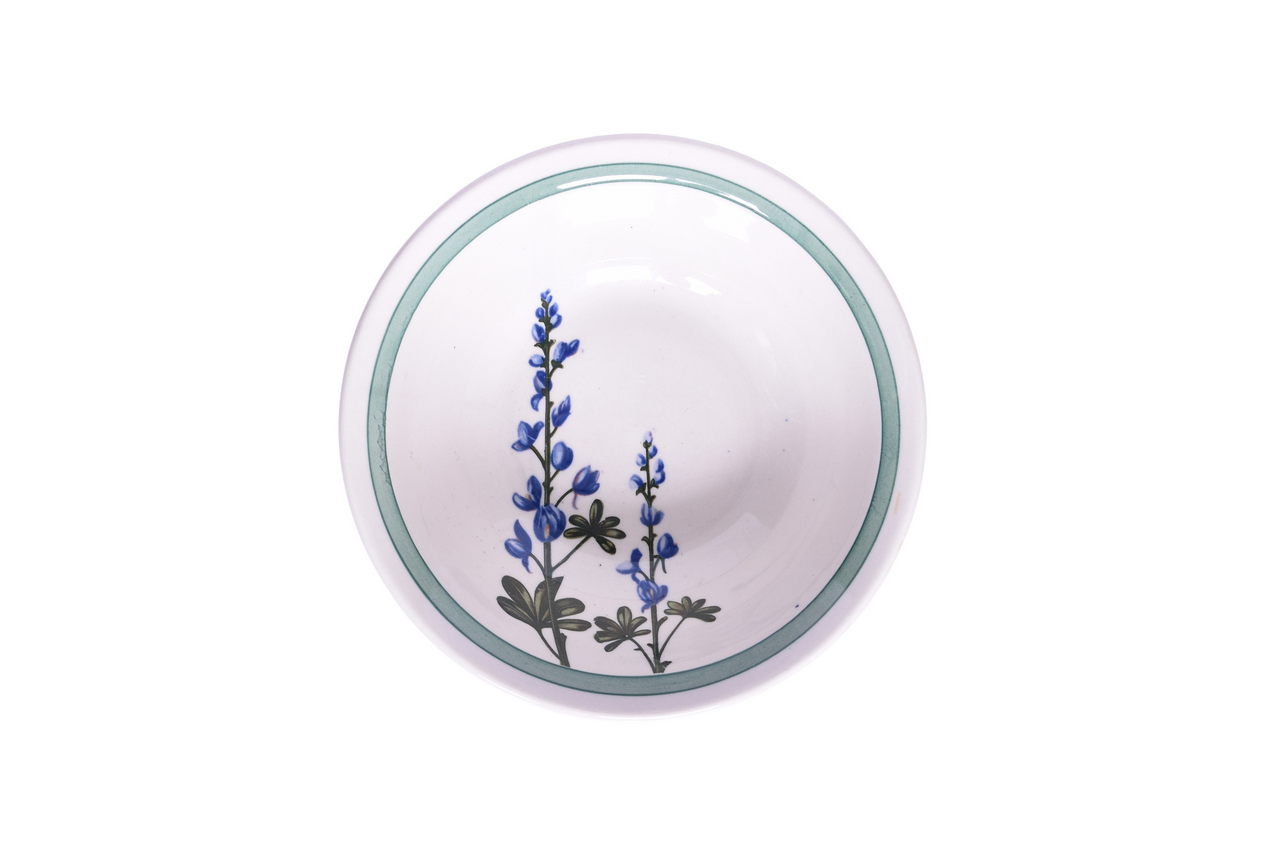 2455 - Missouri, Kansas, and Texas Railroad China Bluebonnet Bowl thumbnail