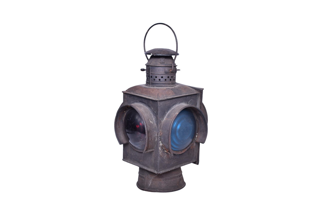 2460 - Unmarked Railroad Switch Lamp thumbnail