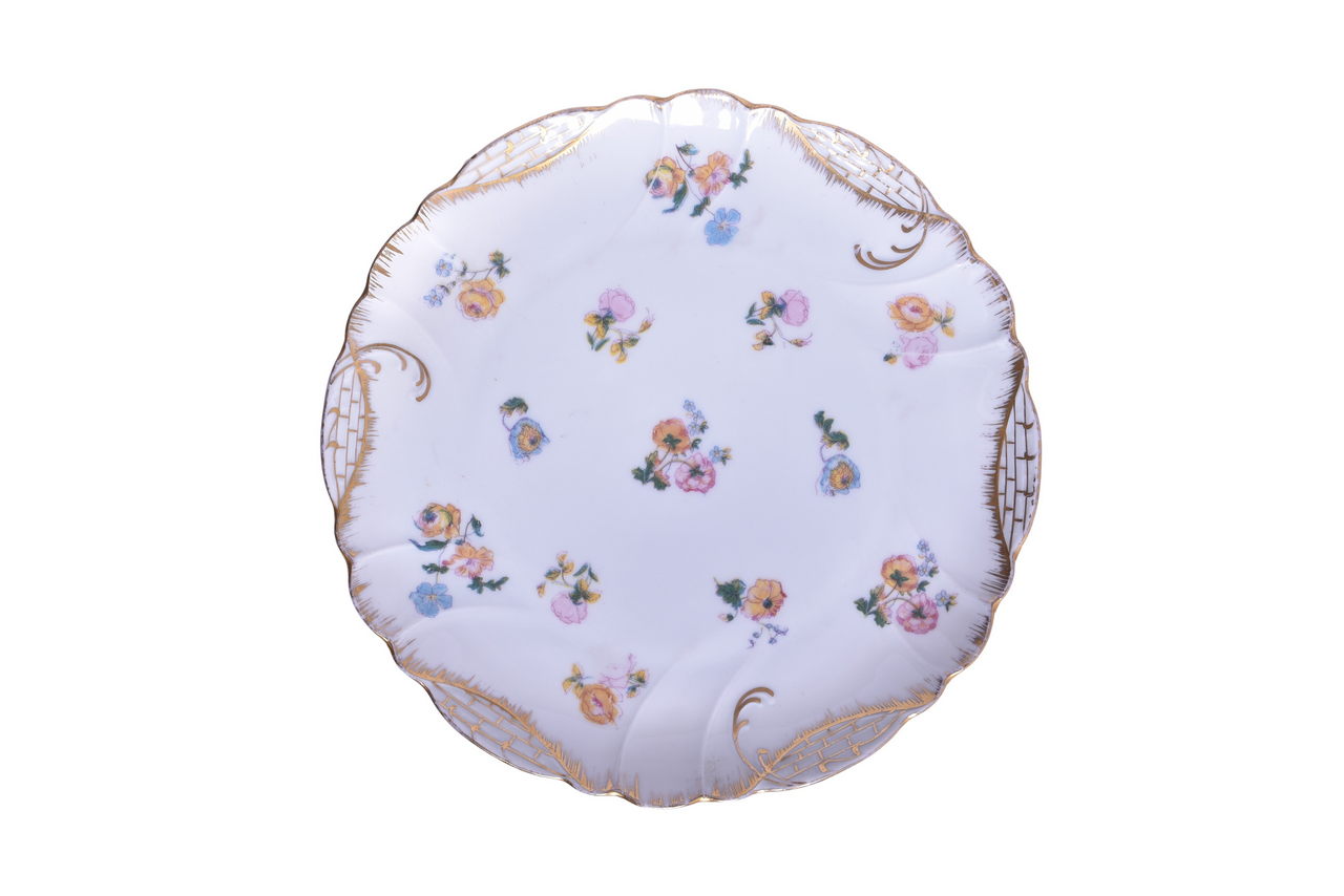 2465 - Pennsylvania Railroad China Allegheny Luncheon Plate 8 1/4