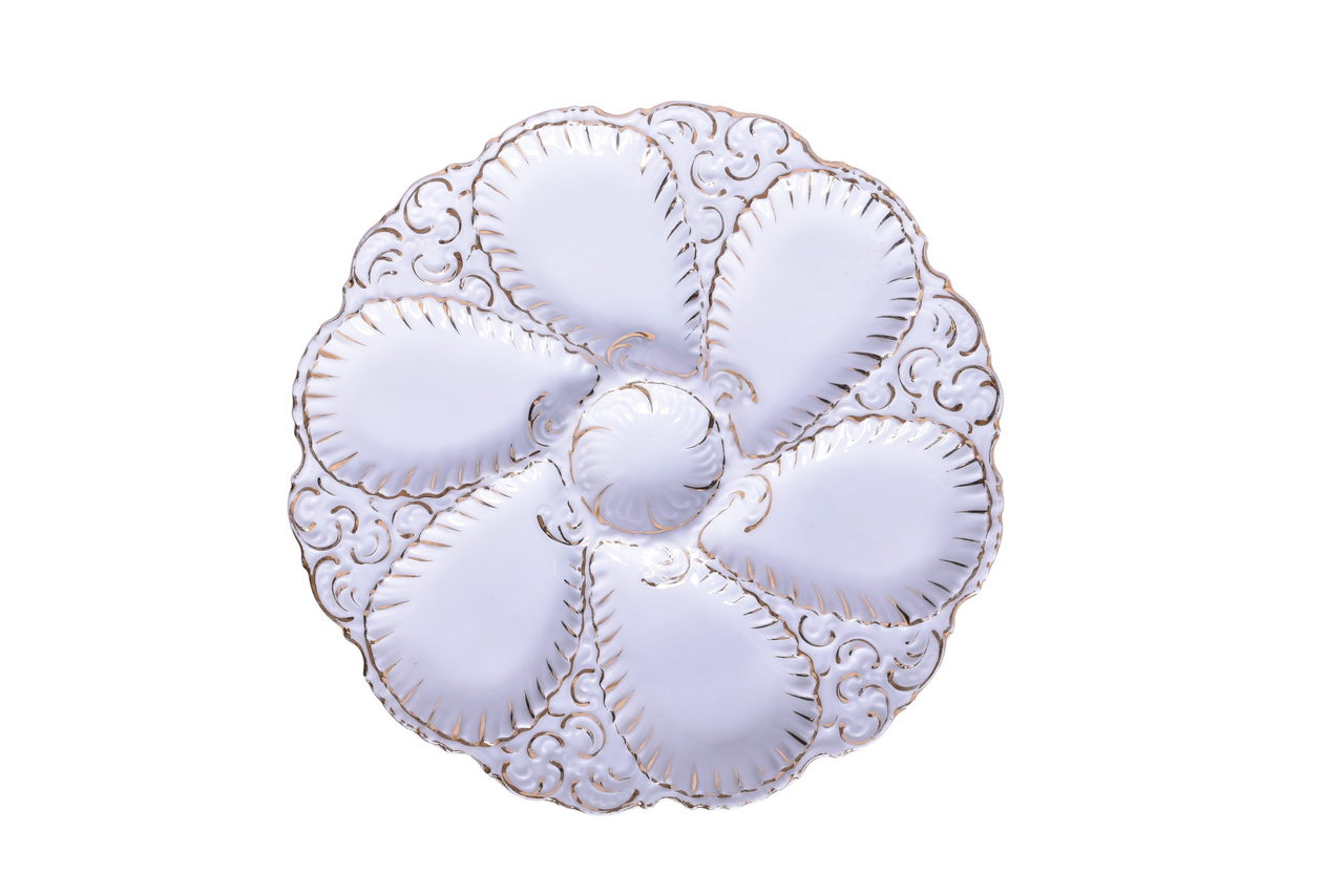 2467 - Pennsylvania Railroad China Philadelphia Oyster Plate thumbnail