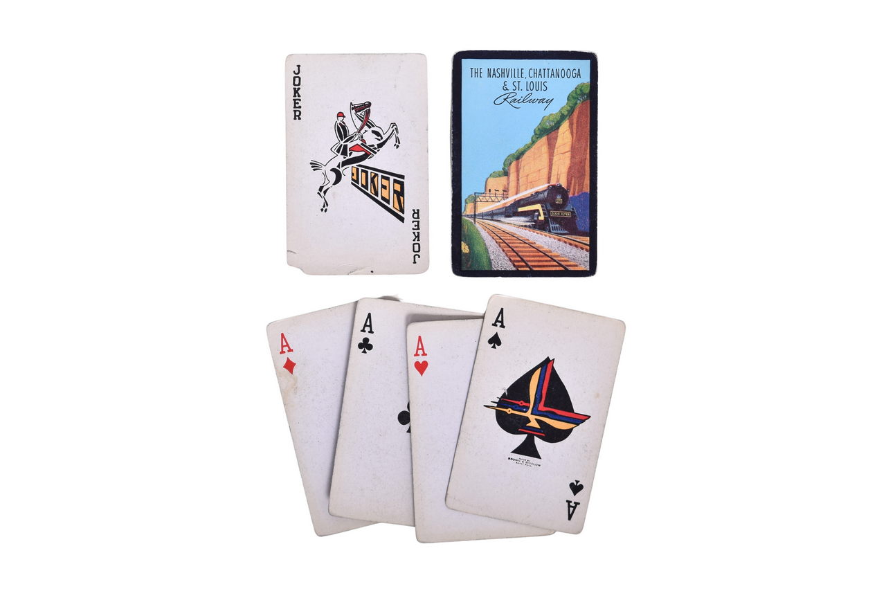2503 - Nashville, Chattanooga & St. Louis Railroad Dixie Flyer Playing Card Deck thumbnail