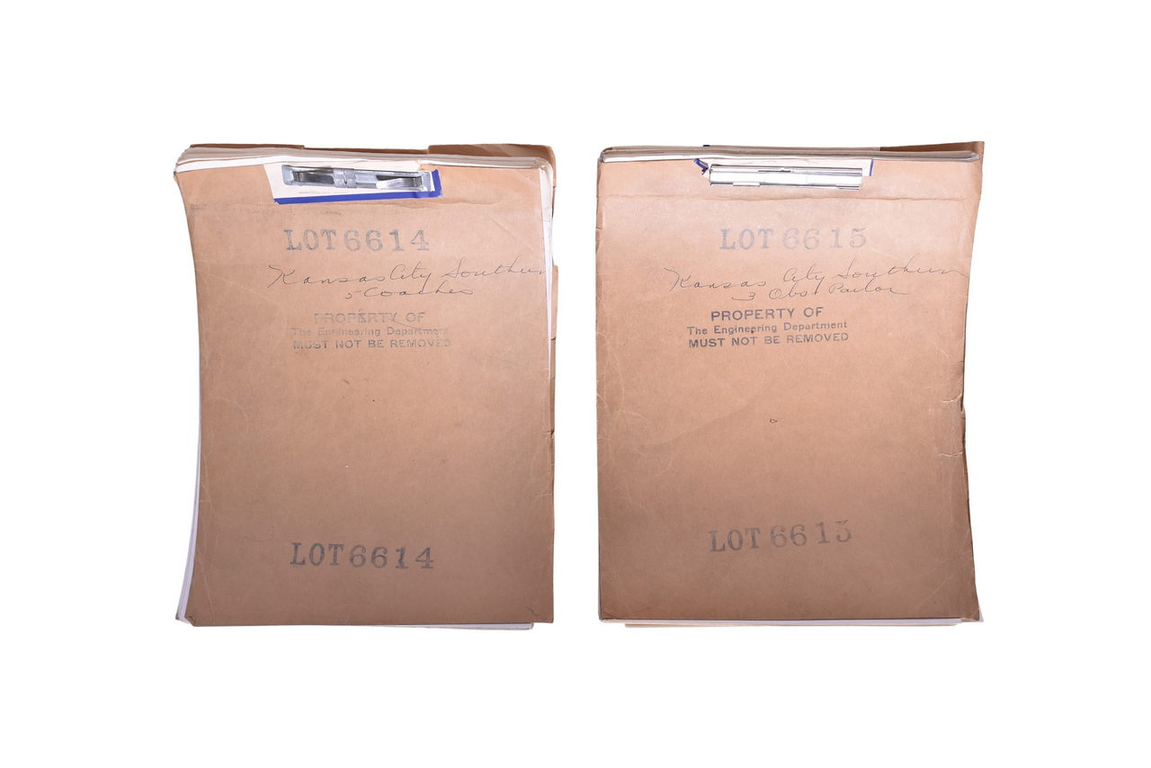 2522 - 61 Kansas City Southern Observation / Parlor Car and Coach Photographs from the Pullman Engineering Department thumbnail