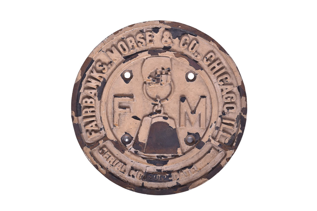 2548 - Fairbanks Morse Diesel Locomotive Builders Plate - New York Central H20-44 #7113 thumbnail