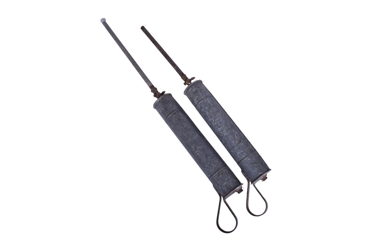 2570 - Pair of Northern Pacific Railway Switch Ice Melters/Torches thumbnail