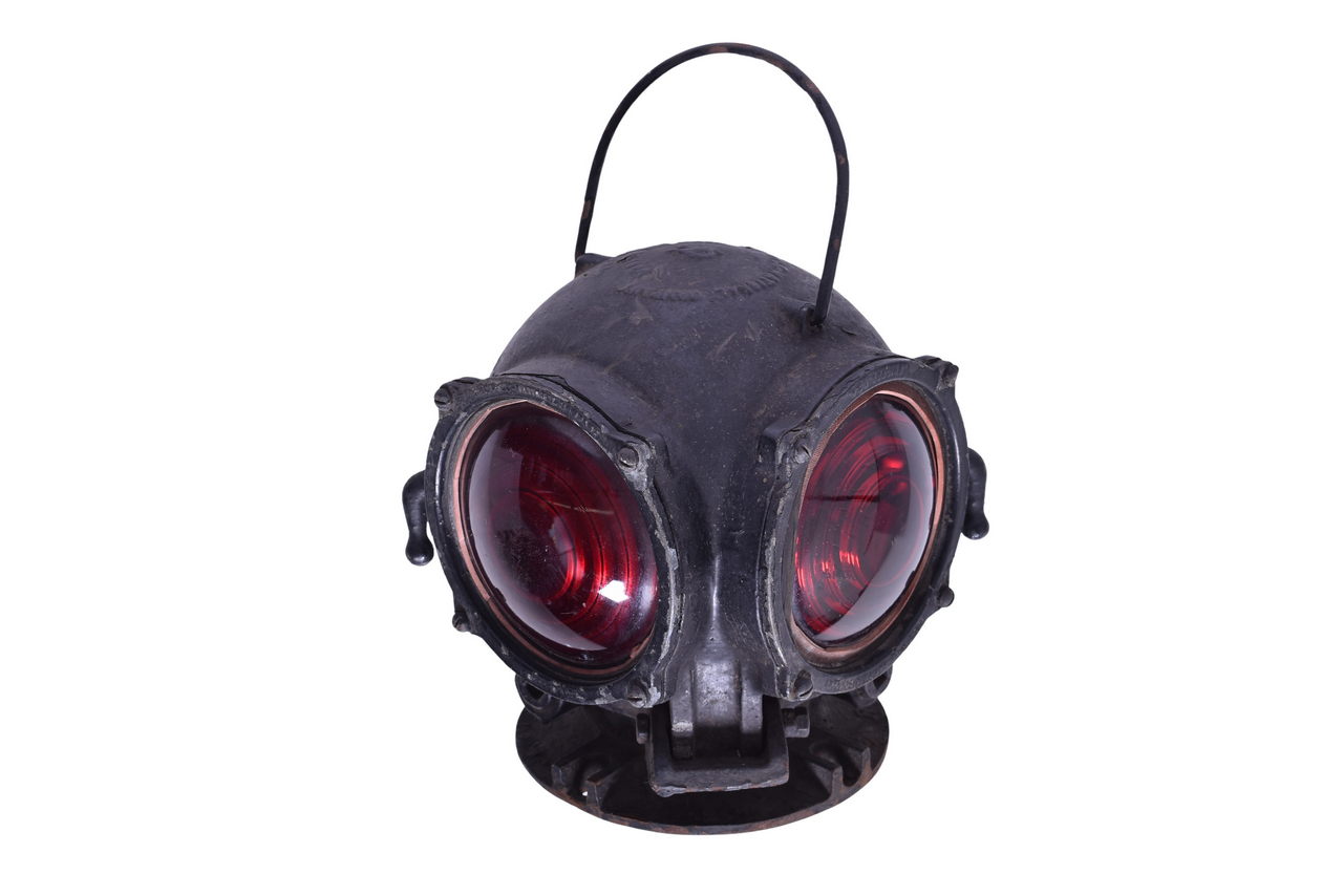 2582 - Pyle-National Railroad Diver's Helmet Style Locomotive Classification Lamp - Electrified thumbnail