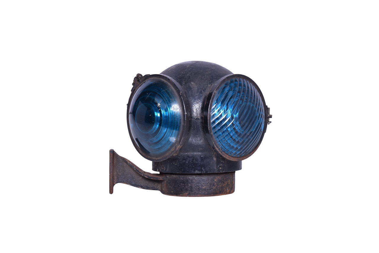 2584 - Adlake Diver's Helmet Style Marker Lamp - Electrified thumbnail