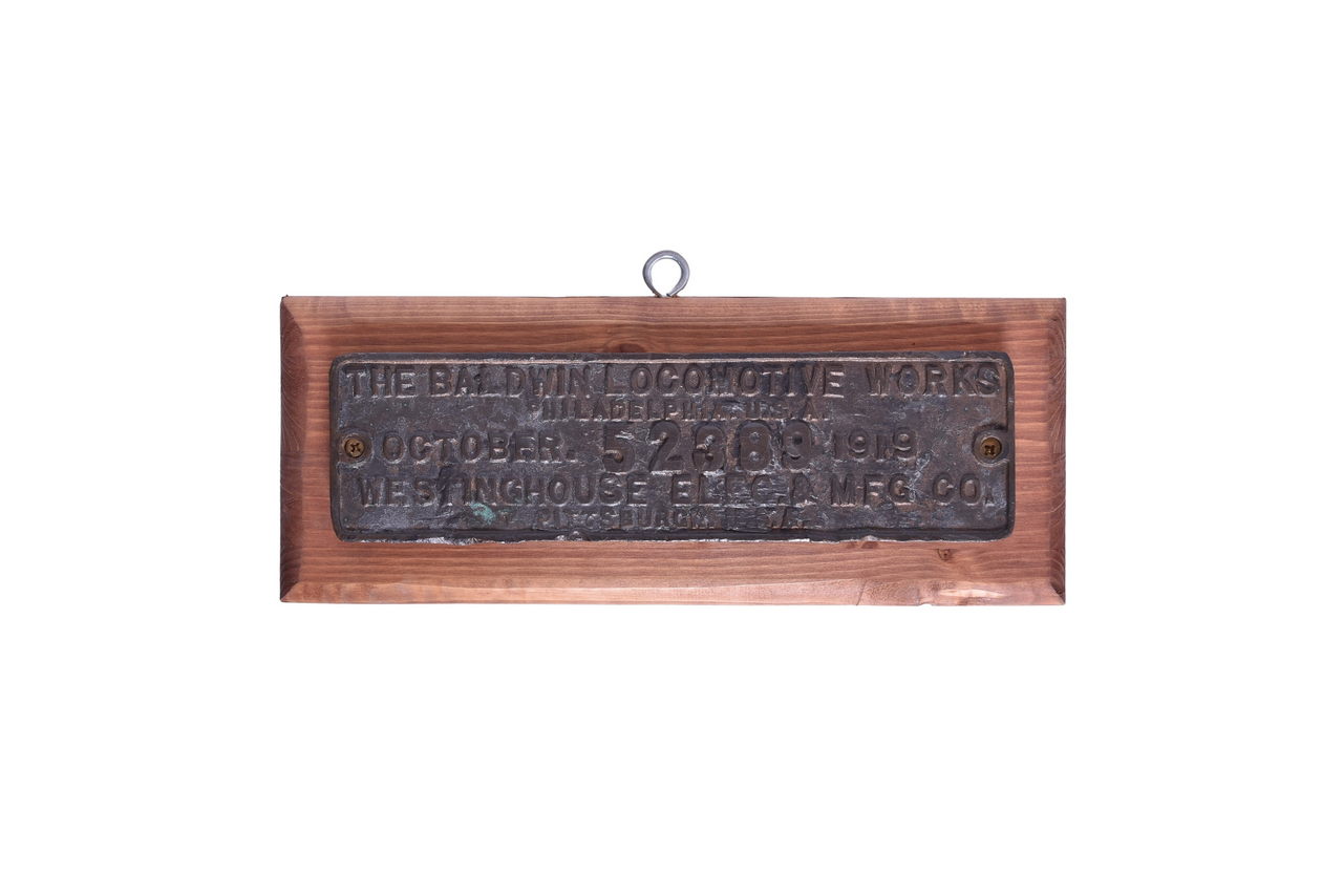 2623 - Baldwin Pocahontas Fuel Company Locomotive Builders Plate thumbnail