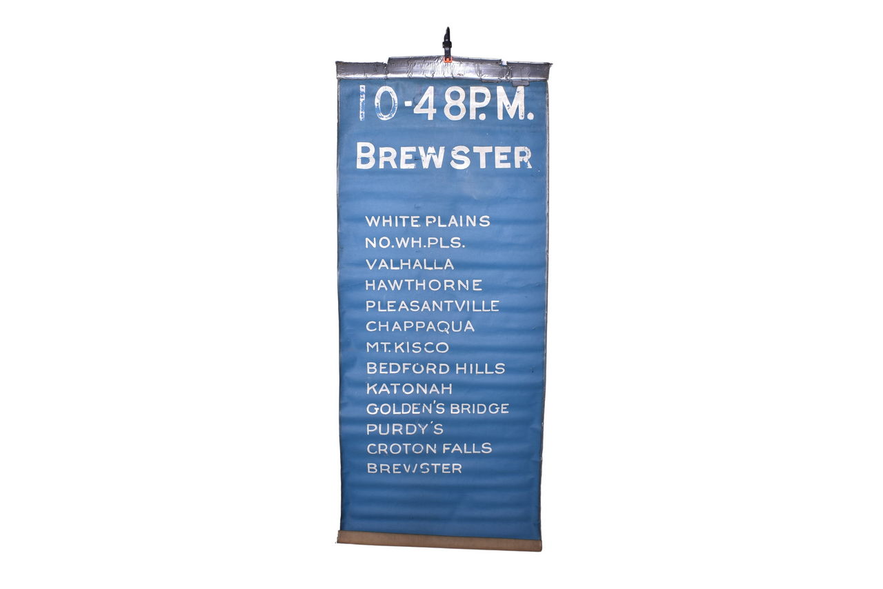 2636 - New York Central Destination Roll - White Plains to Brewster thumbnail