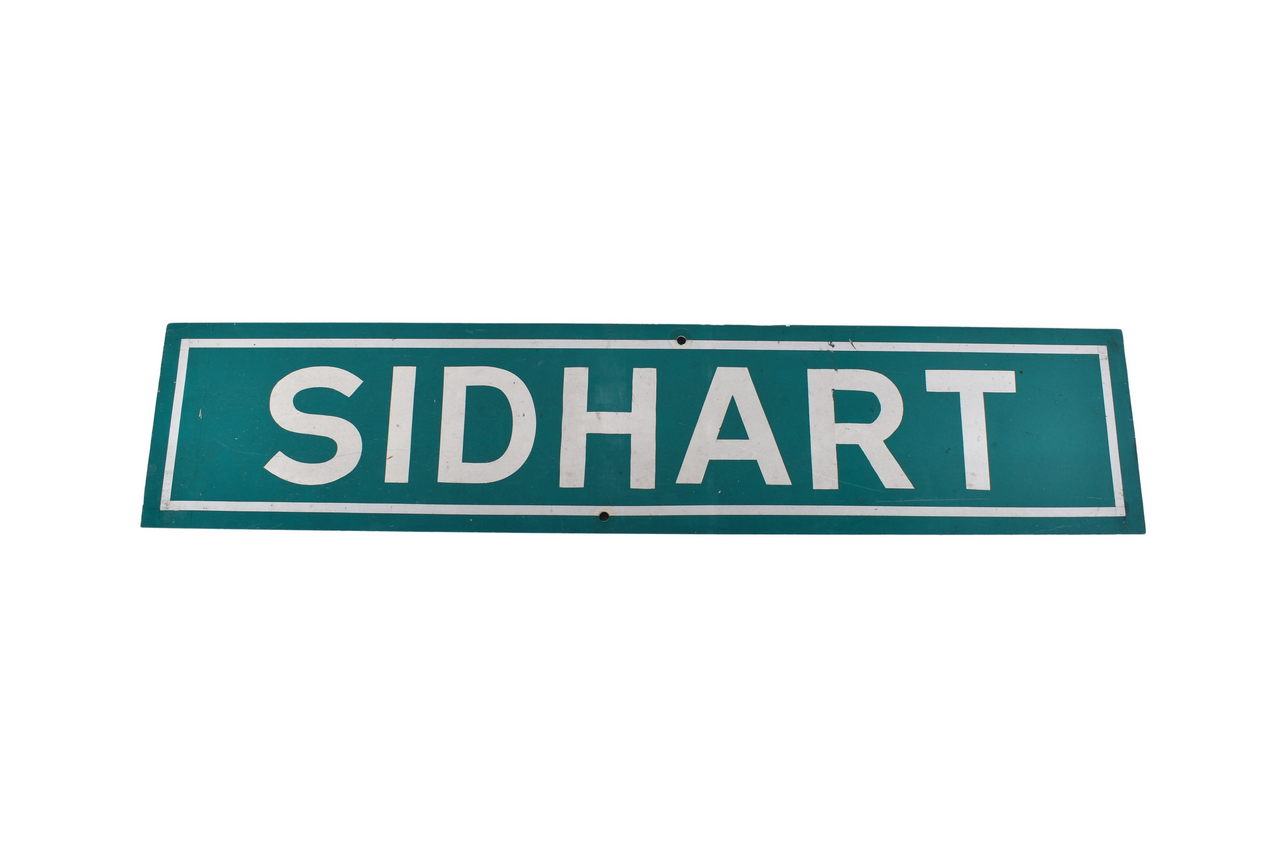 2666 - Aluminum Railroad Sign - Sidhart - Southern Railway thumbnail