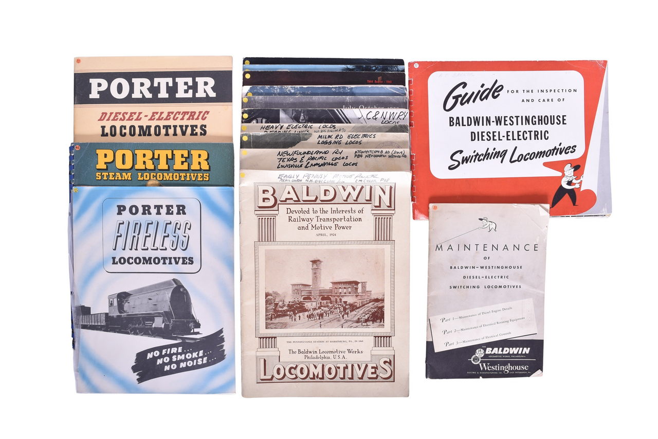 2678 - Fifteen Porter and Baldwin Locomotive Works Magazines - 1924 to 1948 thumbnail