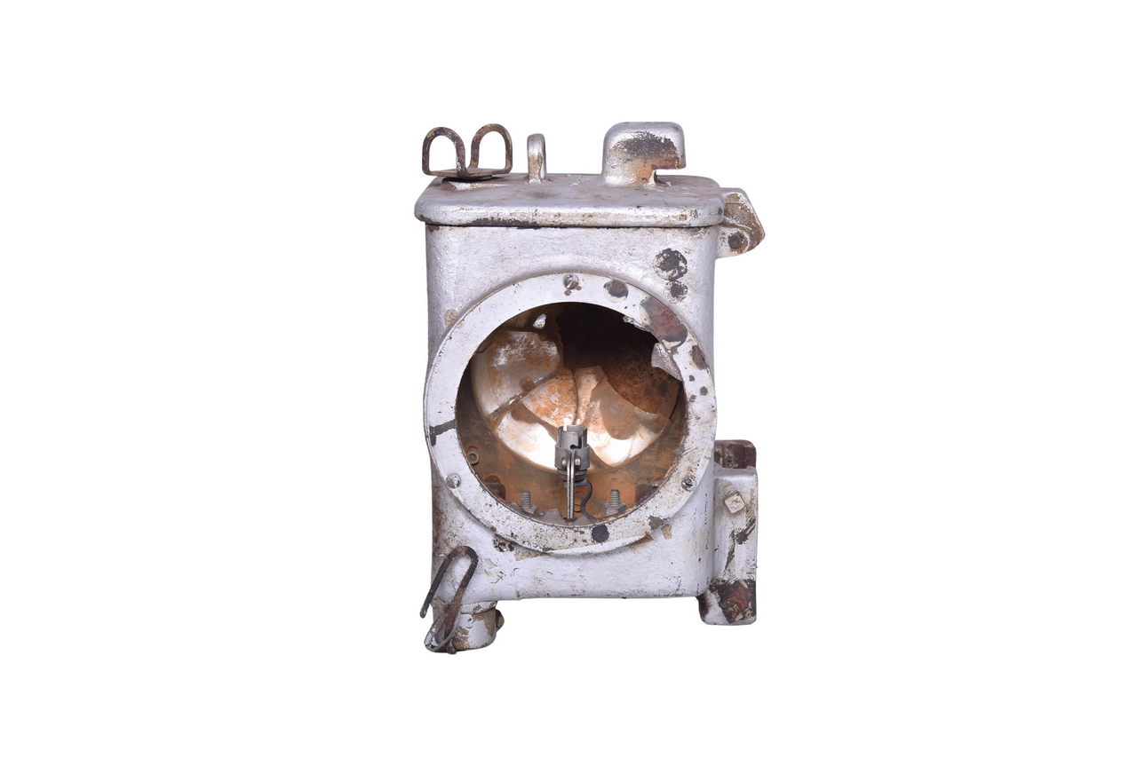 2680 - Union Switch & Signal Cast Iron Semaphore Lamp thumbnail