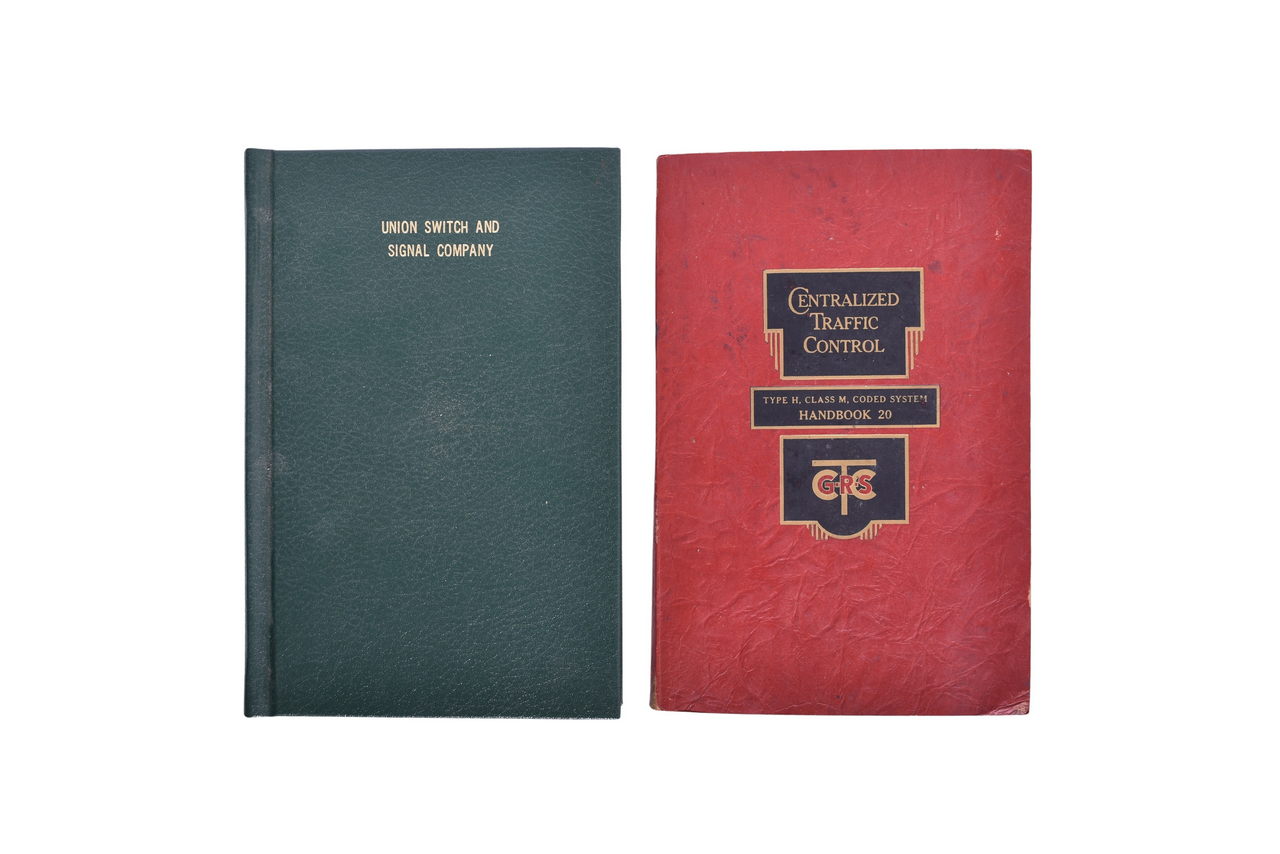 2698 - Two Railroad Signal Books - Centralized Traffic Control Handbook 20, Union Switch & Signal thumbnail