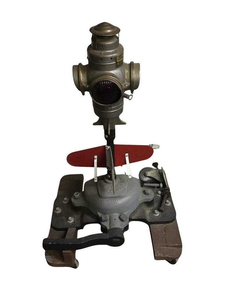 2653 - New Century Railroad Switch Stand W/ Norfolk and Western Armspear Lamp thumbnail