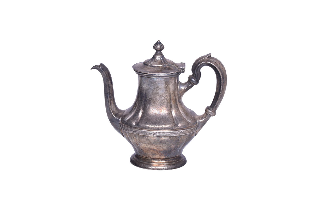 3005 - R. Wallace Rock Island Railroad 1929 Silver Tea Pot 10 Oz. thumbnail