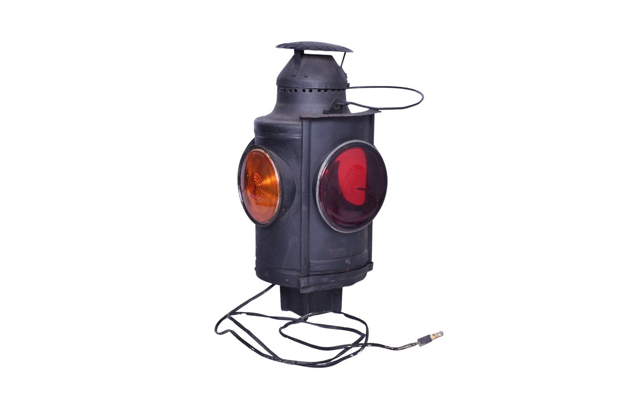 3026 - Handlan Indiana Harbor Belt Switch Lamp - Electrified thumbnail