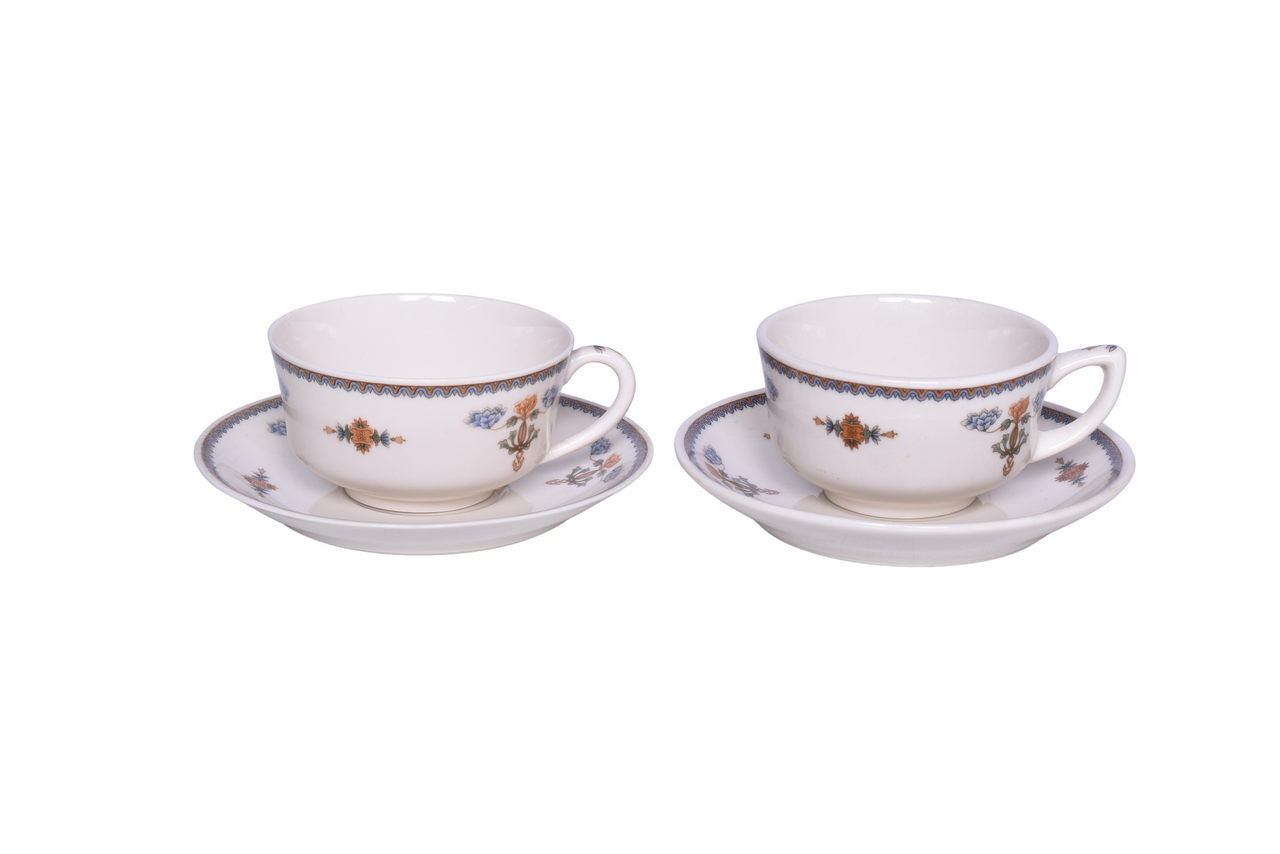 3033 - Pair of Louisville and Nashville Railroad China Regent Cups and Saucers thumbnail