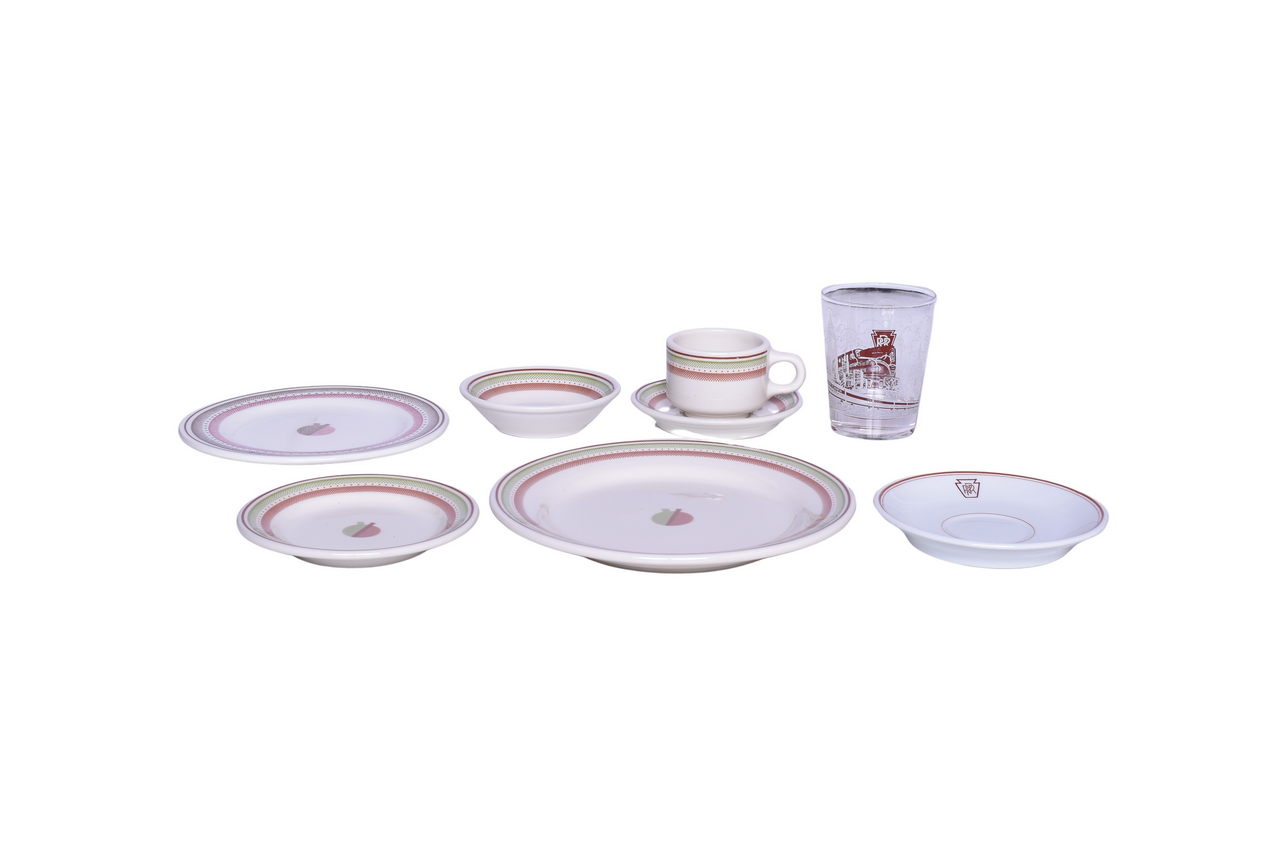 3111 - Group of Pennsylvania Railroad China and Glassware - Broadway, Keystone, and Reproduction Broadway thumbnail