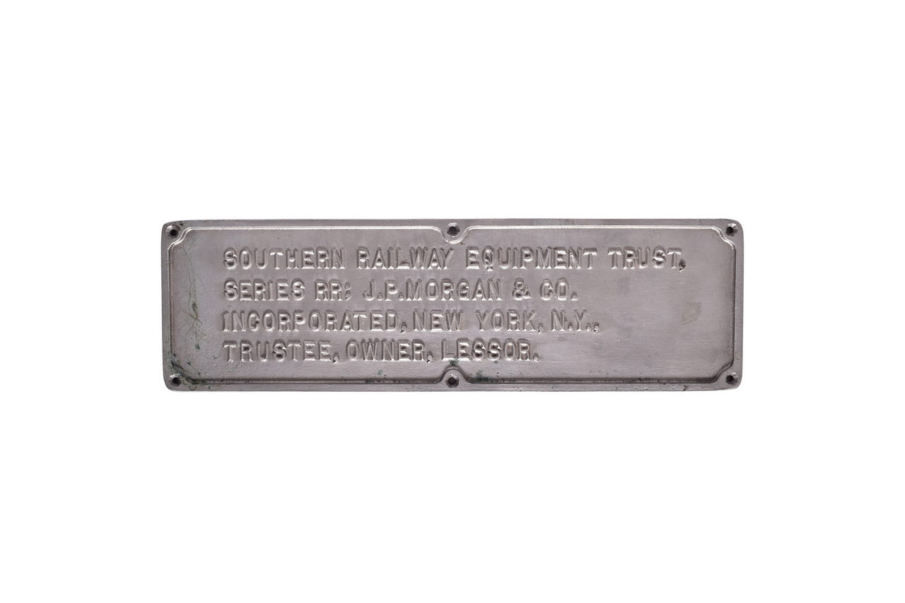 3186 - Southern Railway Cast Iron Trust Plate thumbnail