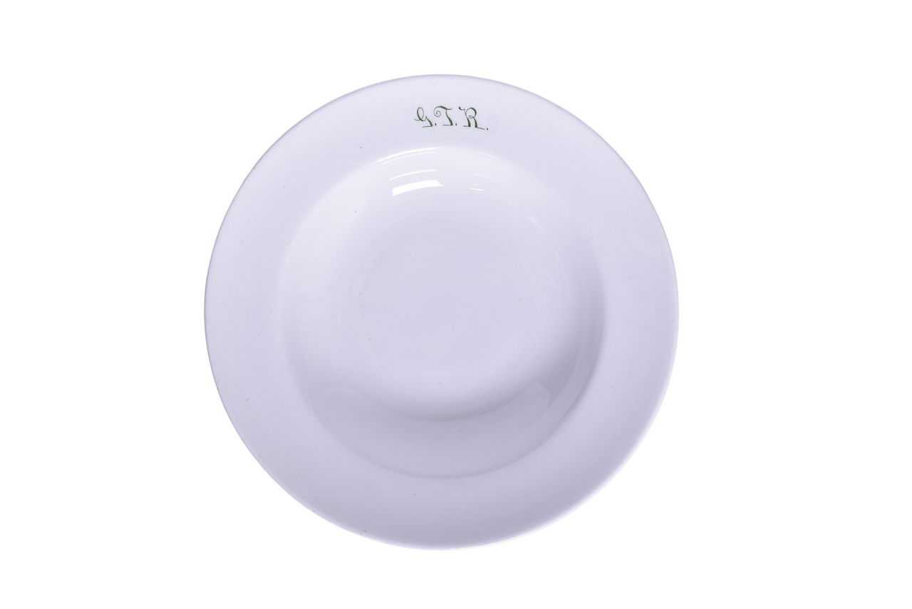 3193 - Grand Trunk Railway China Muskegon Soup Plate Bowl thumbnail