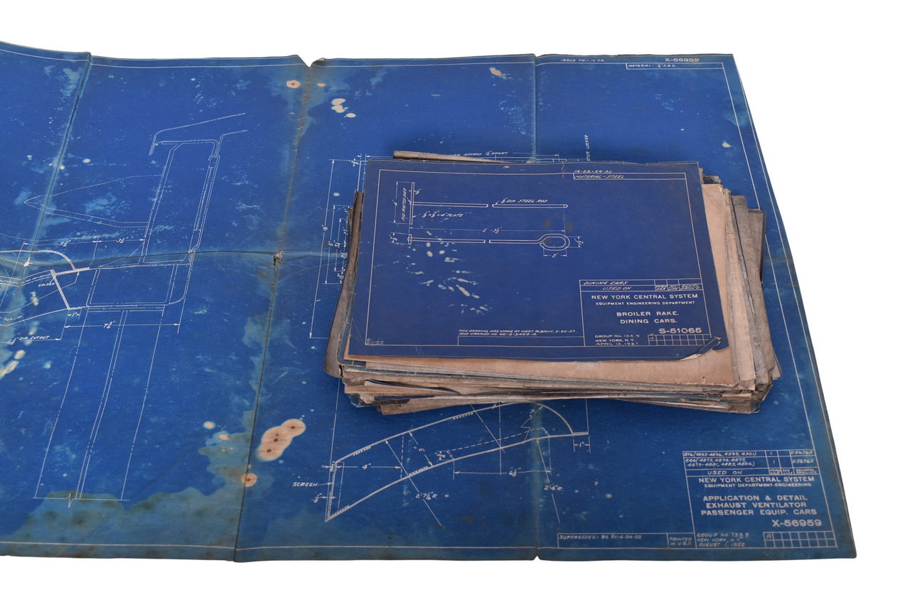 3212 - 37 New York Central System Blueprints - 1930s thumbnail