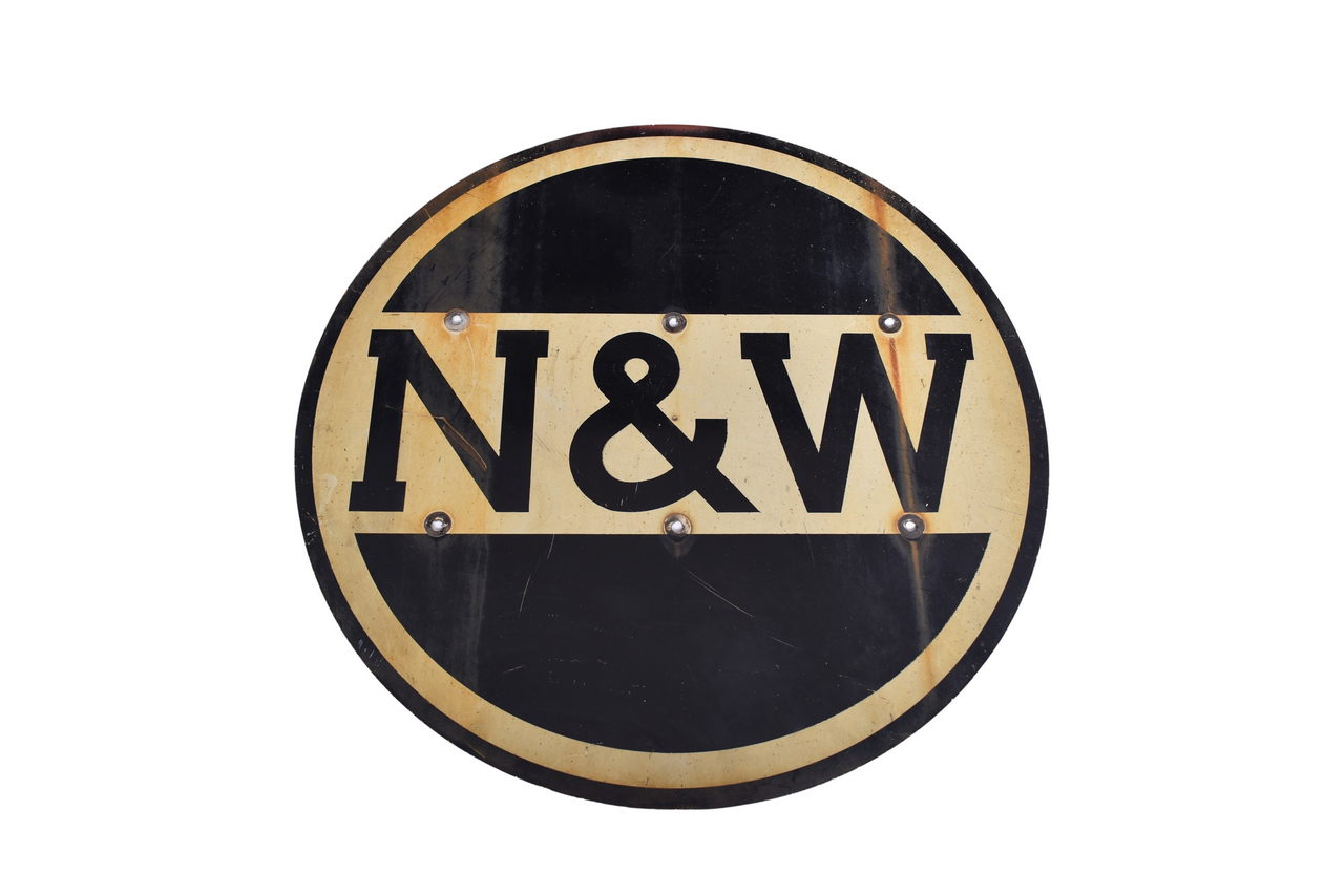 3426 - Norfolk and Western Railway Aluminum Sign thumbnail