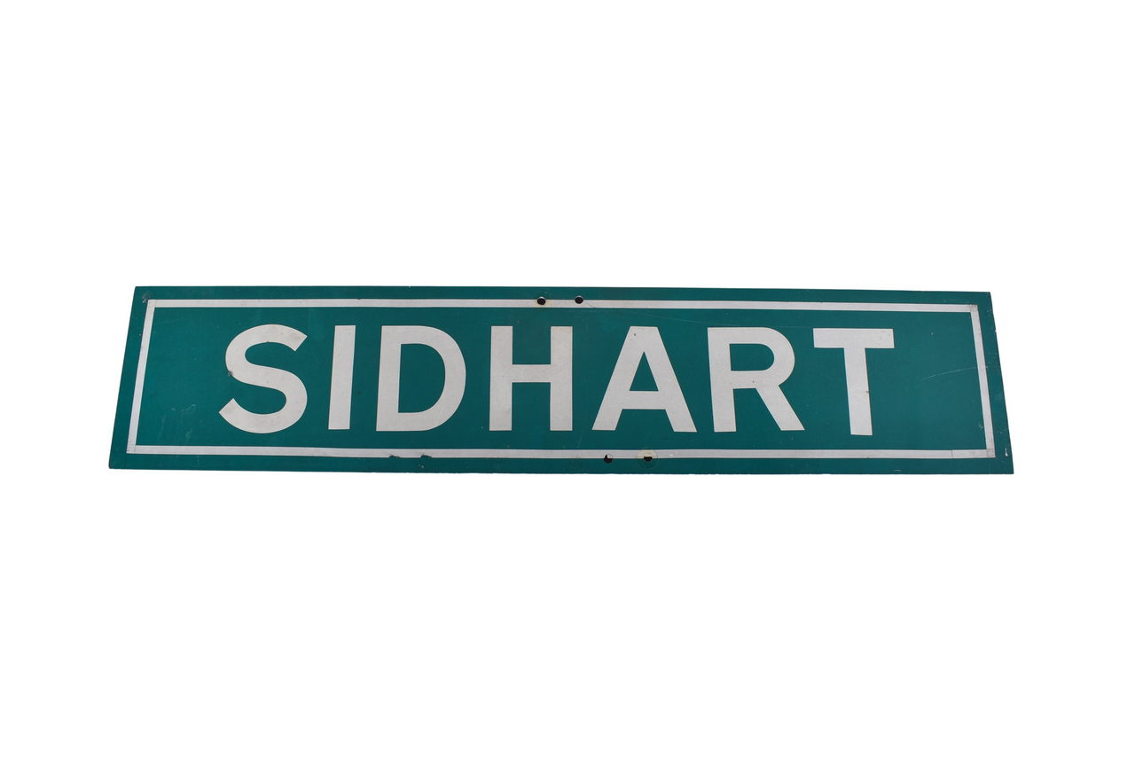 3434 - Aluminum Railroad Sign - Sidhart - Southern Railway thumbnail