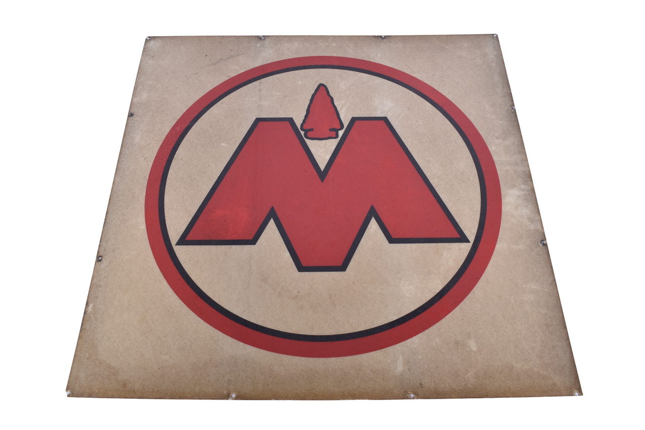 3444 - Fiberglass Monon Railroad Logo Sign thumbnail