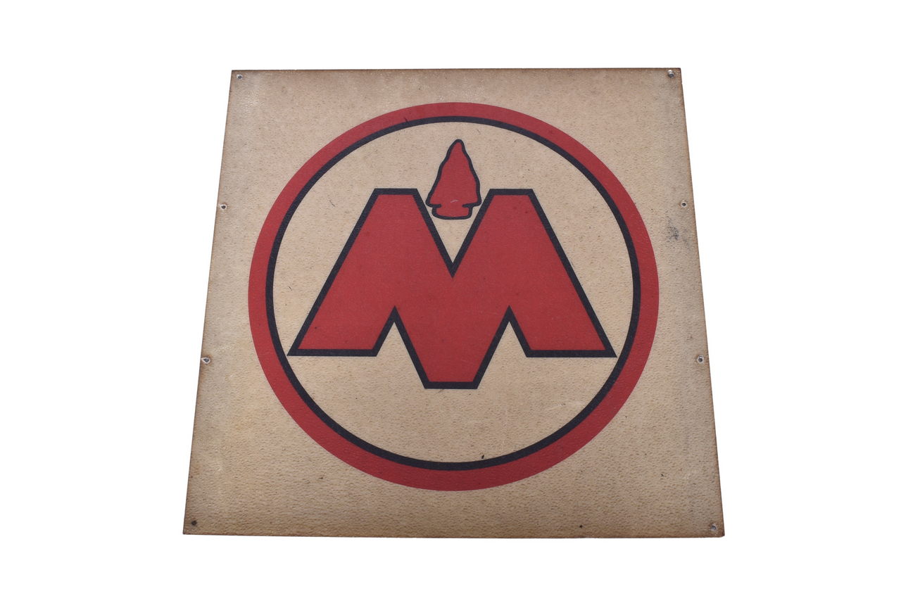3458 - Fiberglass Monon Railroad Logo Sign thumbnail