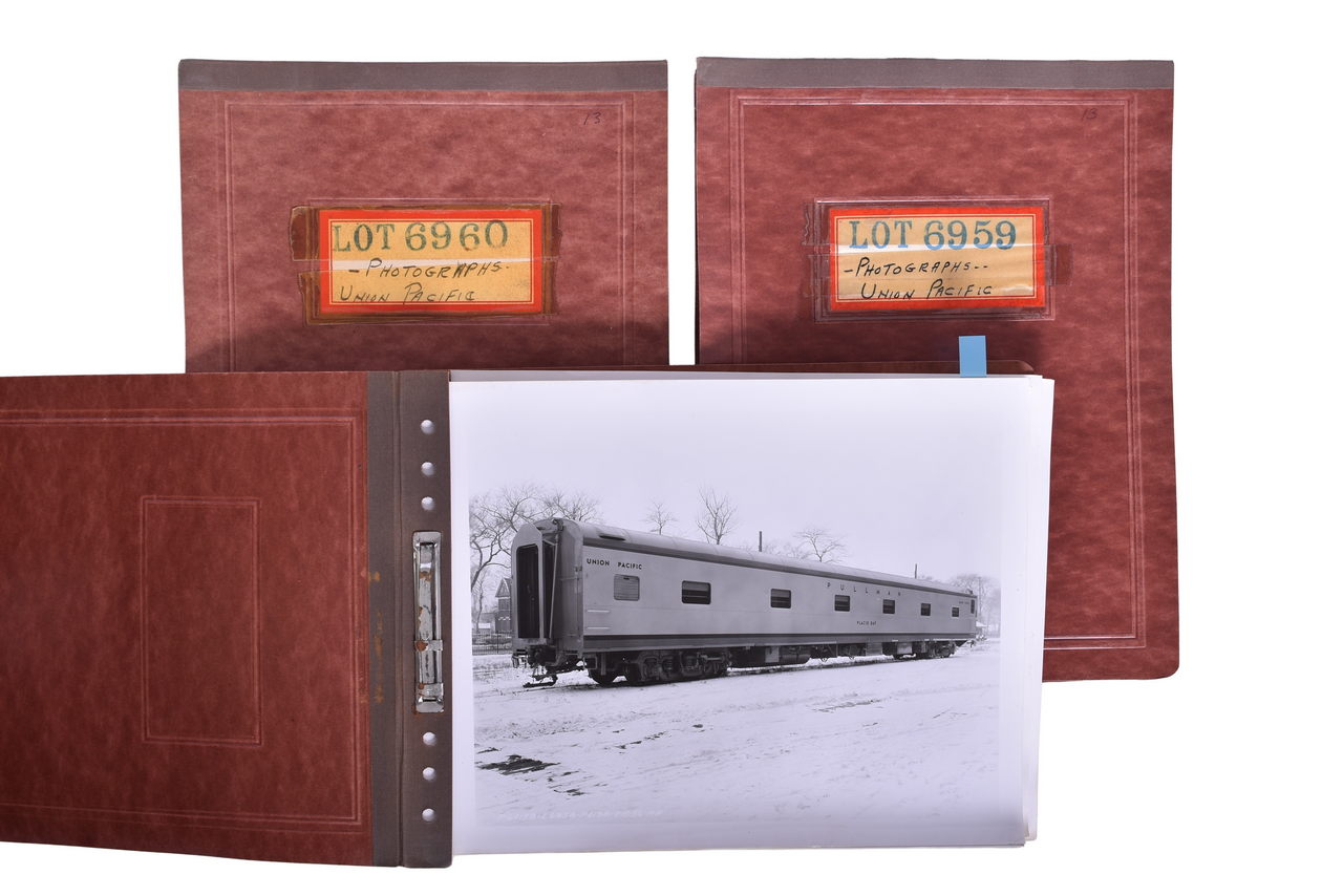 3520 - 79 Union Pacific Sleeper Builders Photographs - Placid Bay and Baker thumbnail