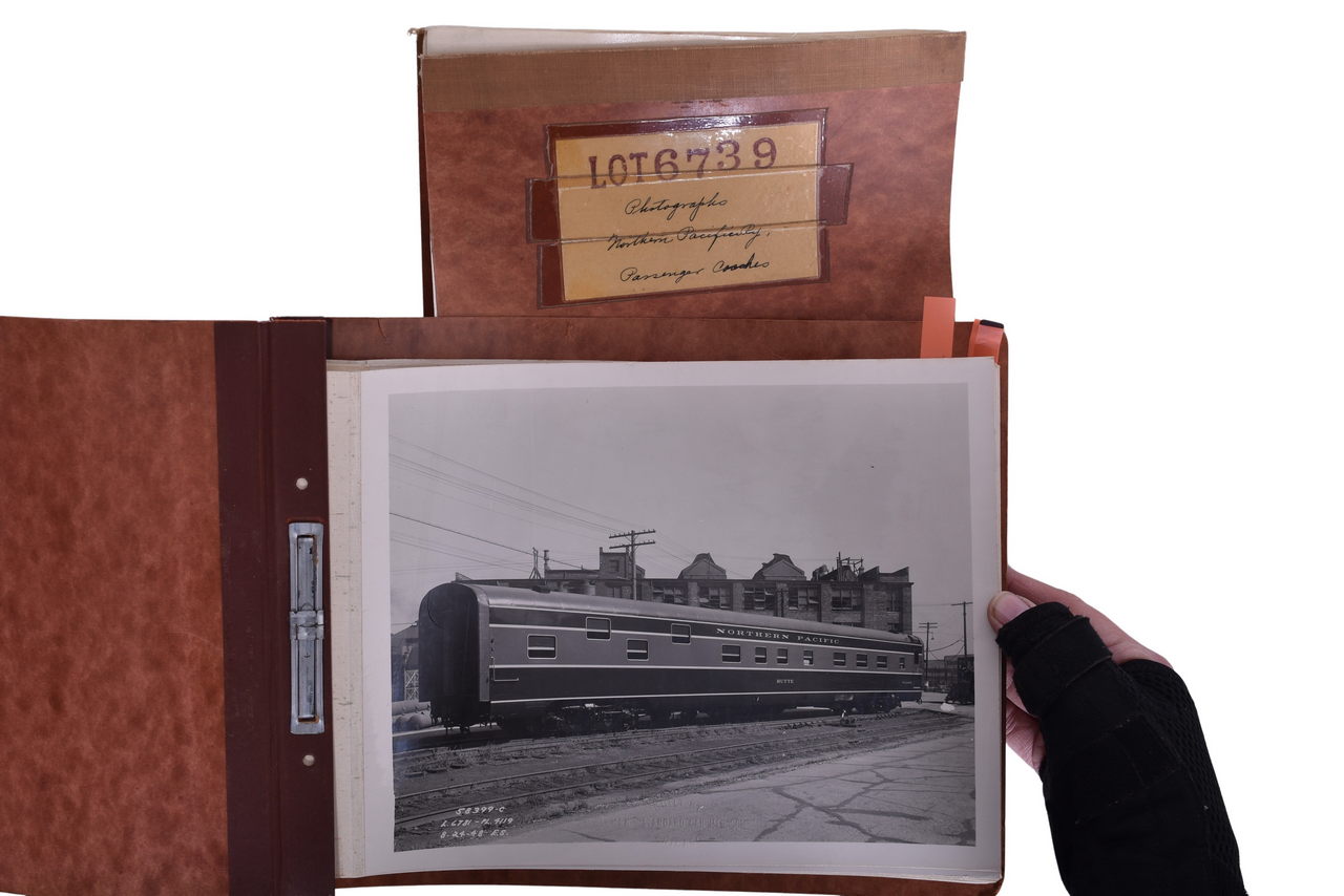 3554 - Group of 57 Northern Pacific Sleeper and Coach Photos thumbnail