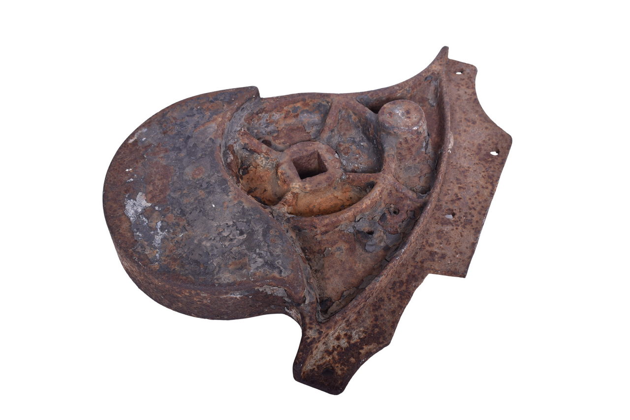 3608 - Railroad Semaphore Cast Iron Hub thumbnail