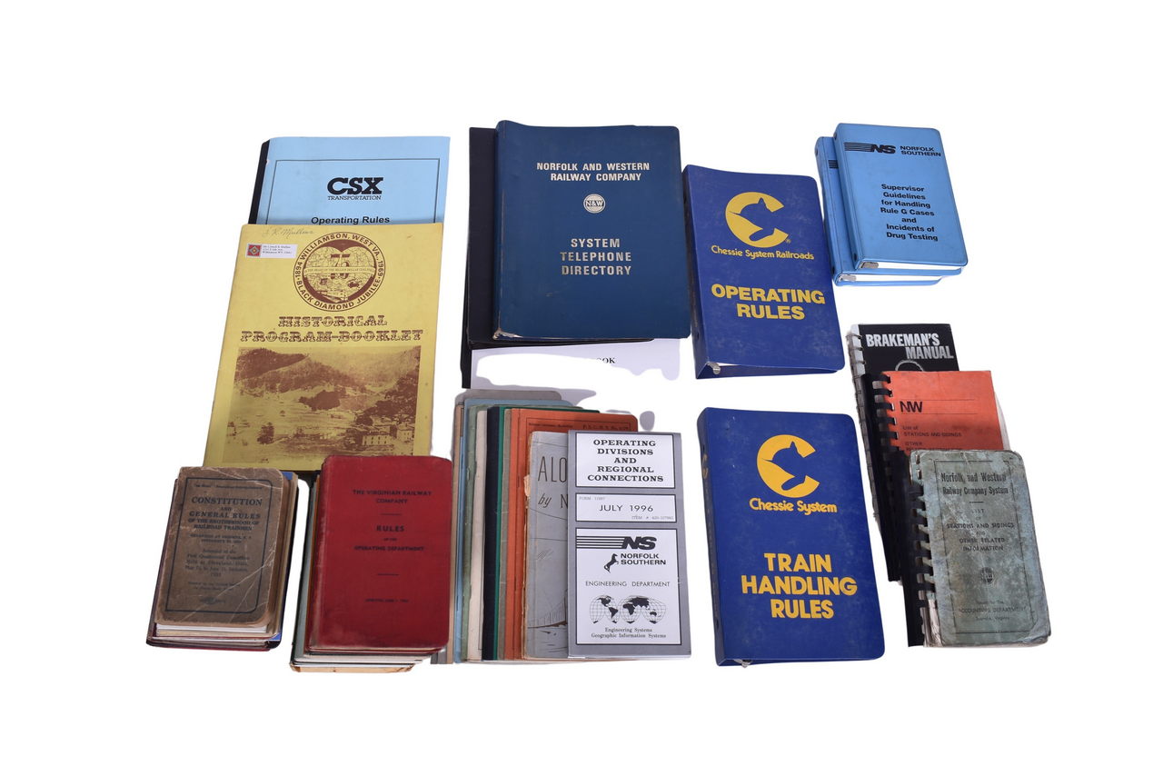 3642 - 50+ Railroad Rulebooks, Manuals, Directories, and More! thumbnail