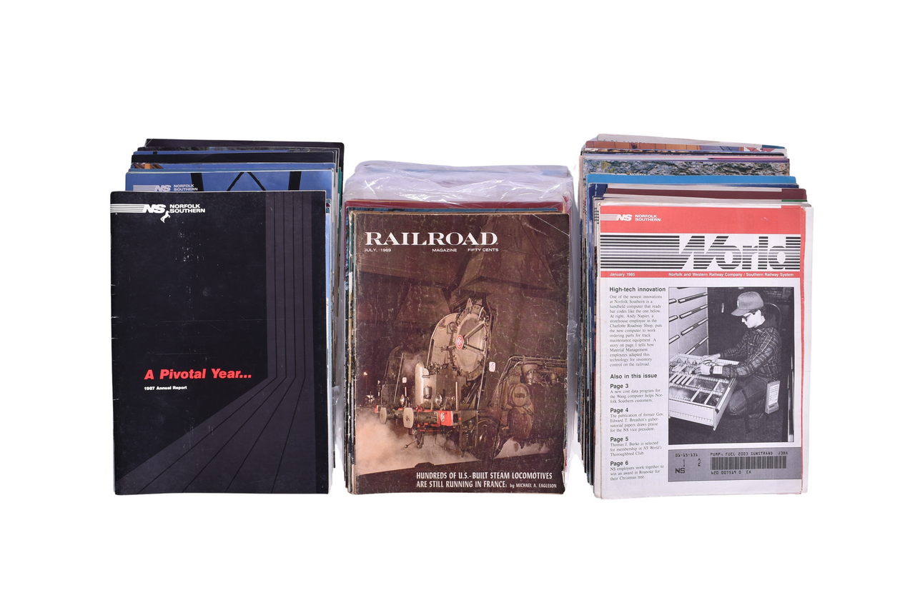 3648 - Norfolk Southern / Norfolk and Western Railway Employee News Magazines thumbnail