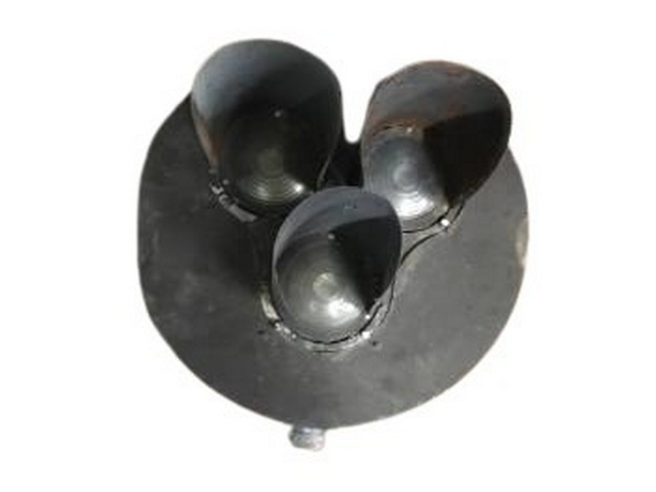 3655 - Union Switch & Signal Tri-Light Railroad Signal Head thumbnail