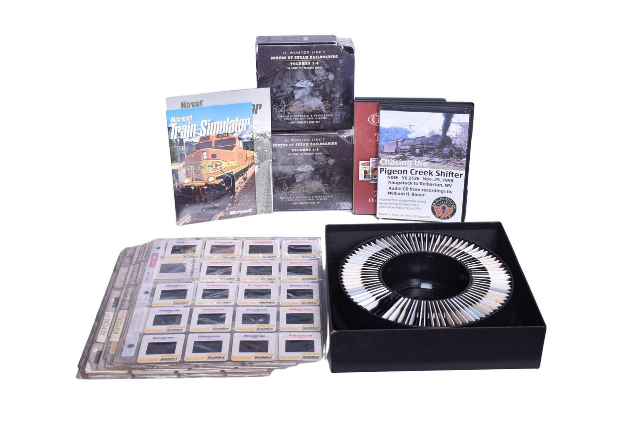 3656 - 300+ Railroad Slides, Train Simulator, CDs and DVDs thumbnail