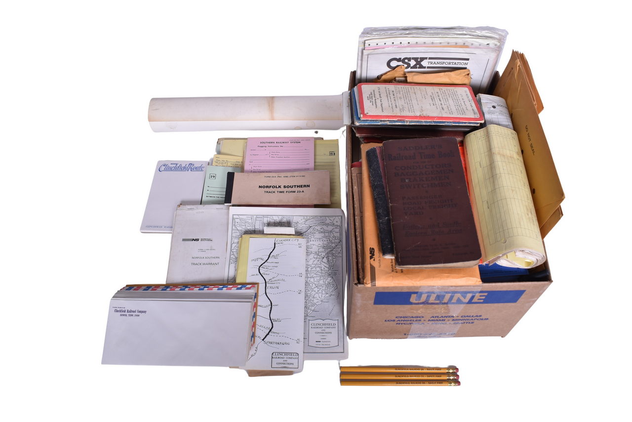 3660 - 1000+ Pages of Railroad Stationary - Norfolk and Western, Soo Line, Clinchfield, CSX thumbnail