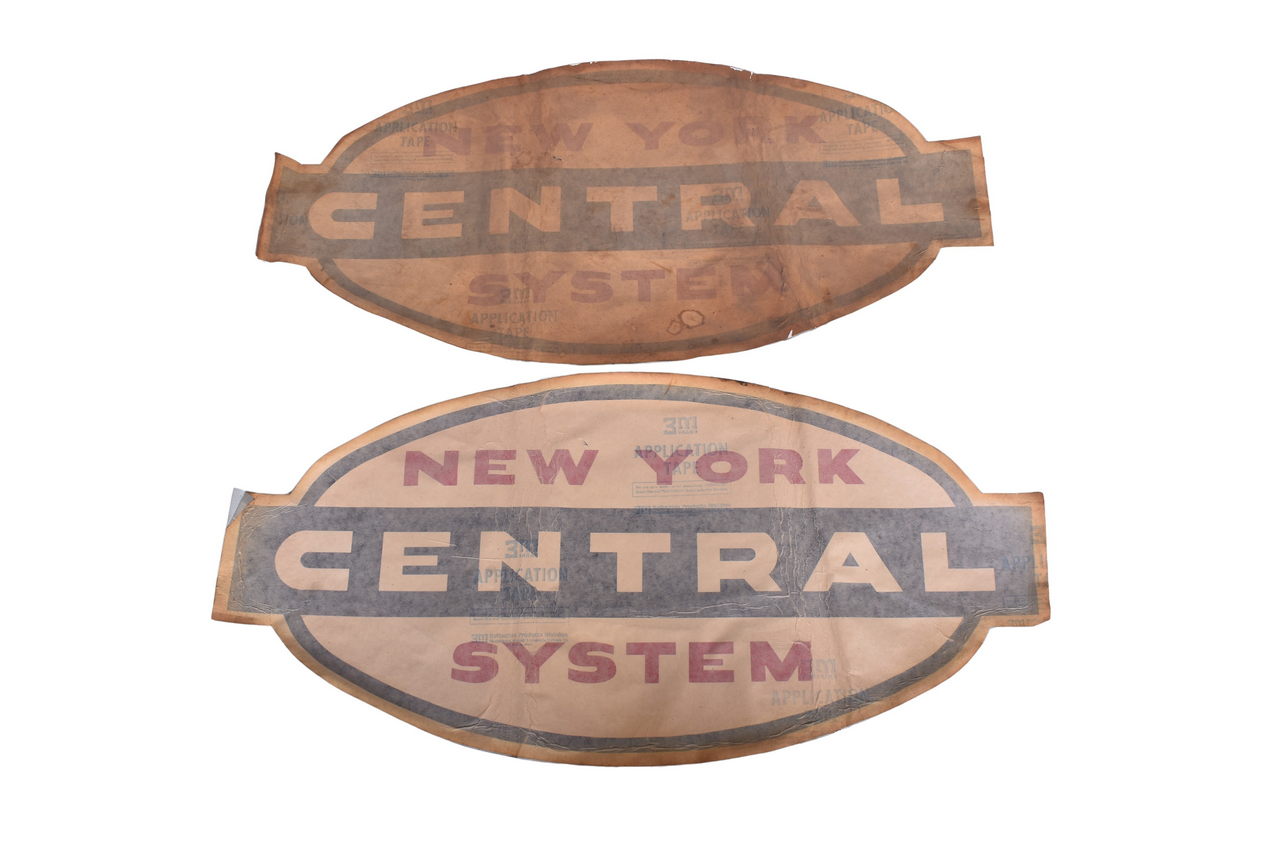 3666 - Pair of New York Central System Railroad Decals thumbnail