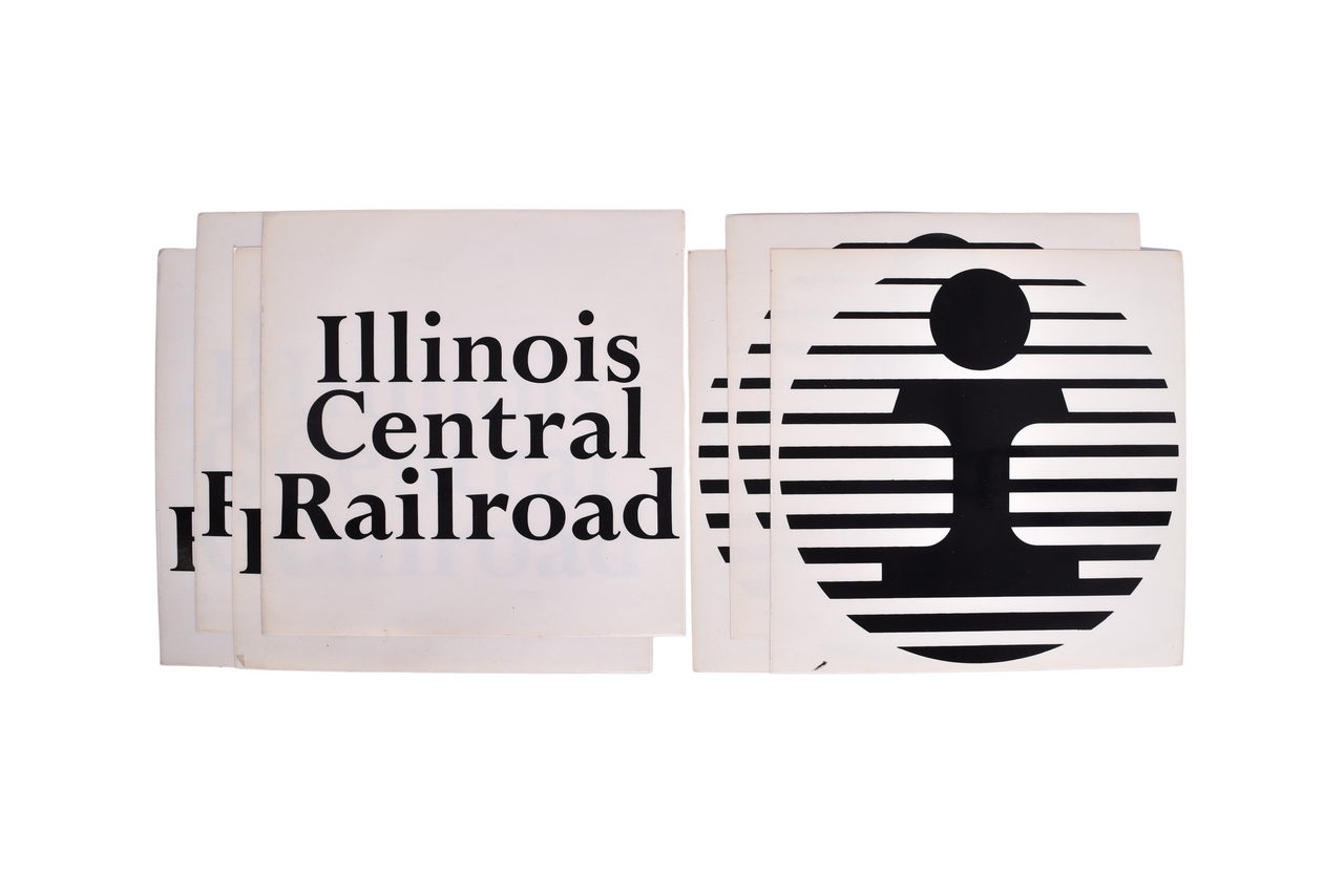 3670 - Seven Illinois Central Decals thumbnail