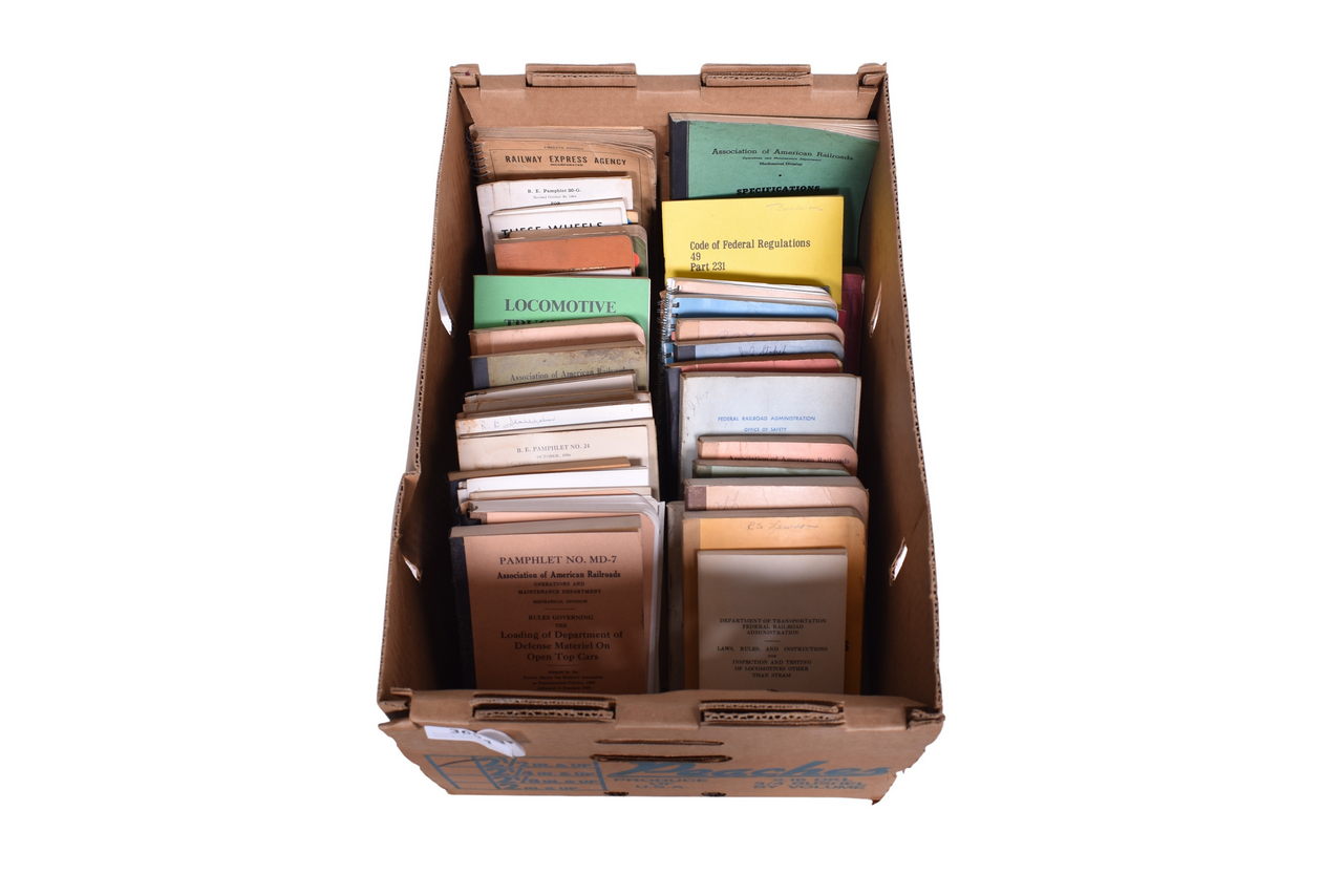 3694 - Sixty Railroad Instruction Books, Pamphlets, and More - Association of American Railroads thumbnail