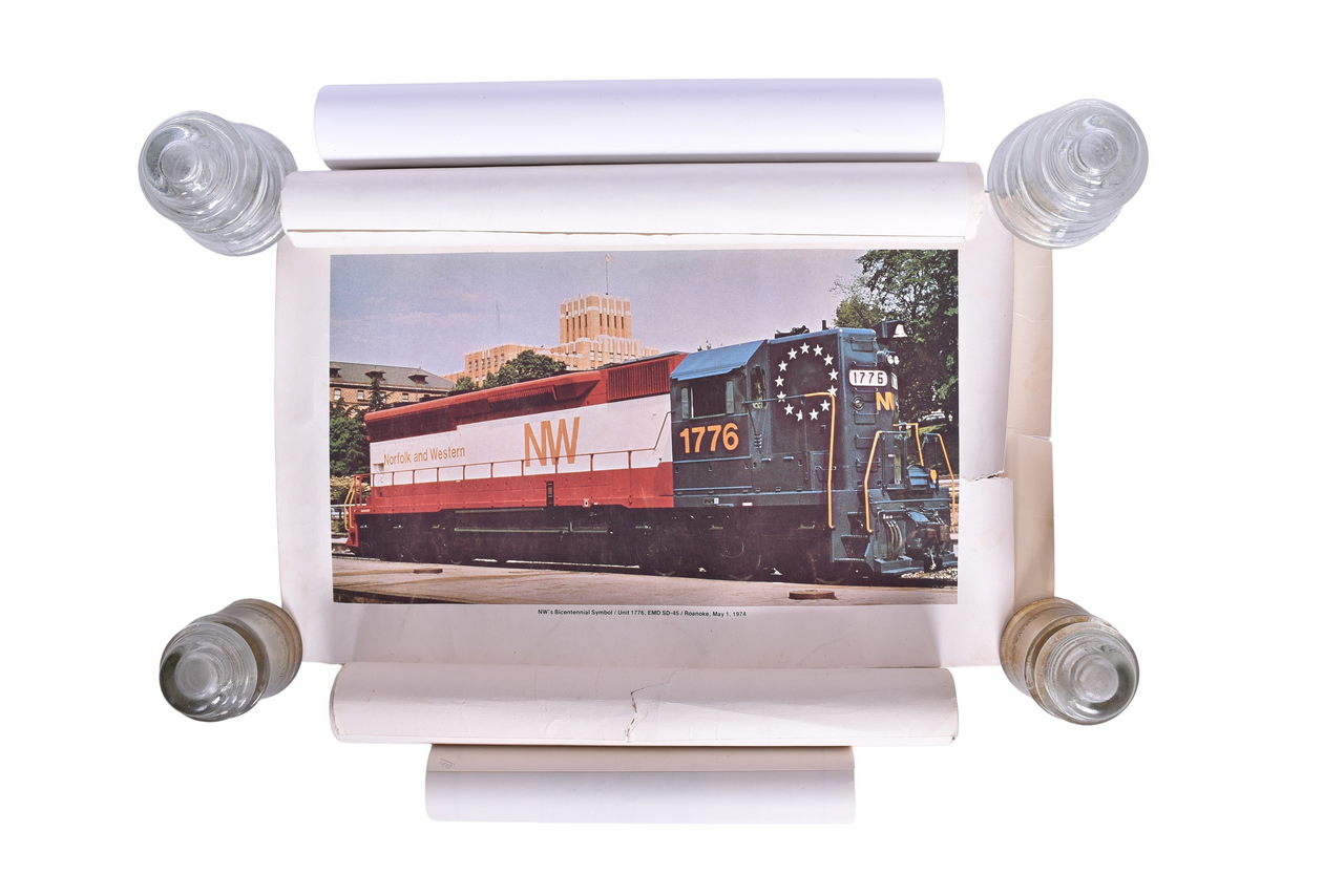 3710 - Seven Norfolk and Western Railway Locomotive Posters - Artwork, Photos, Spec Card thumbnail