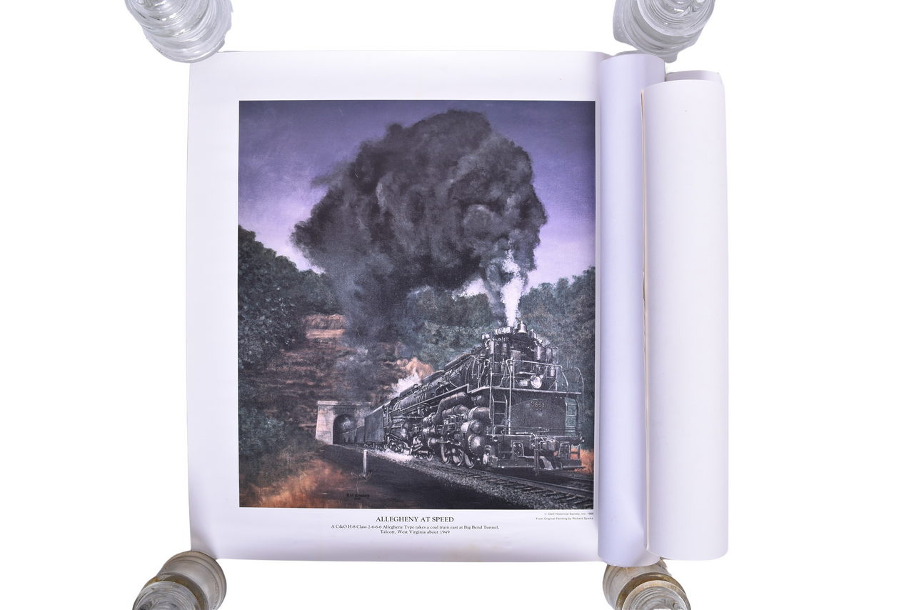 3714 - Six Chesapeake and Ohio Posters - Art Prints, Build Photo thumbnail