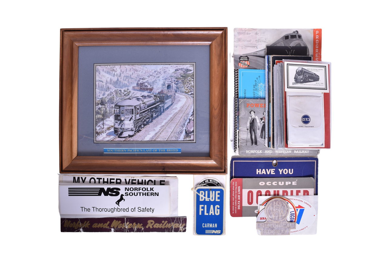 3727 - Railroad Promotional Material - Menus, Maps, Stickers, Stories, and More! - Norfolk Southern thumbnail